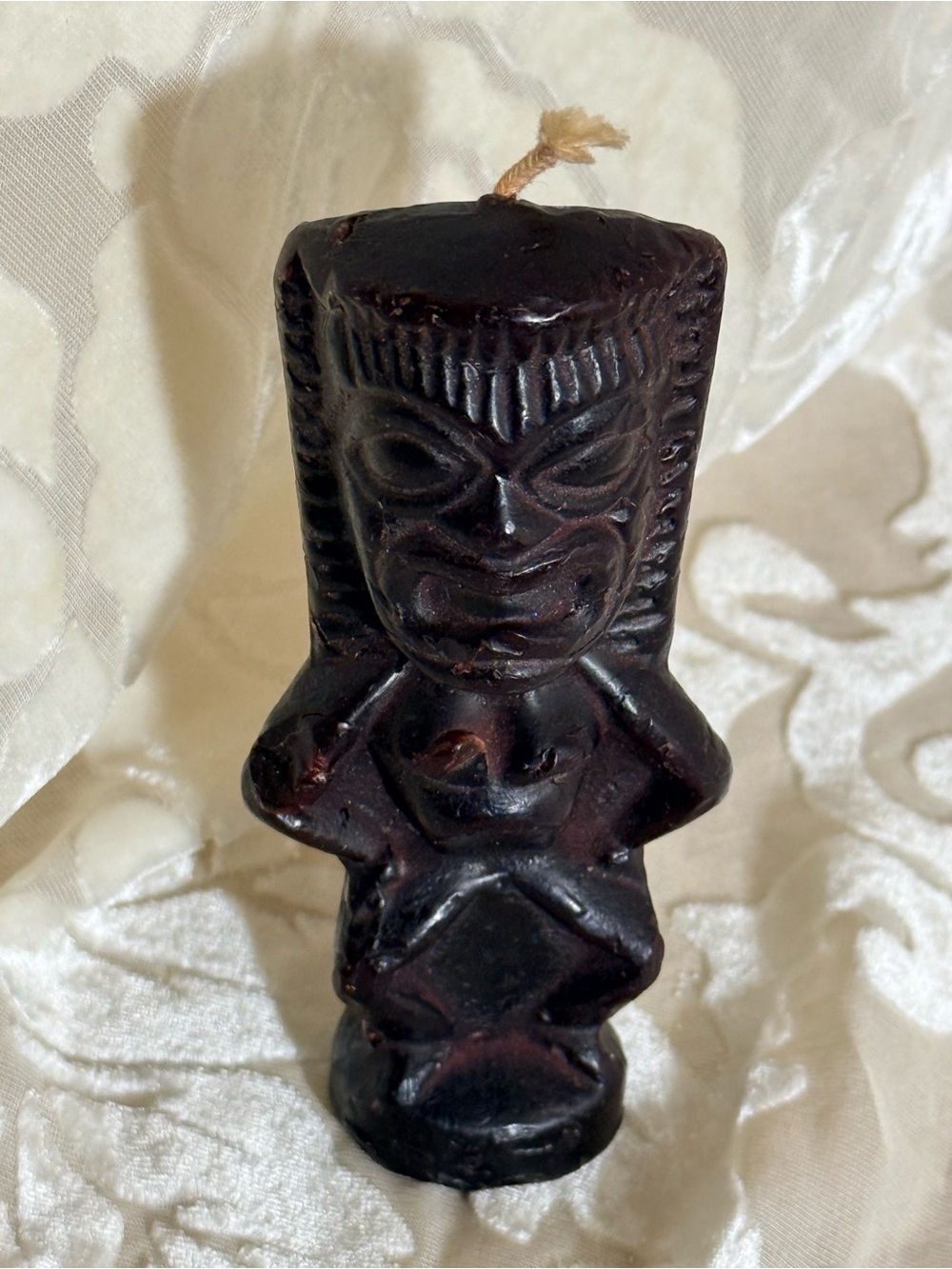Vintage Mid-Century Polynesian Tiki Novelty Candle